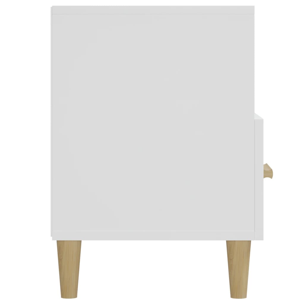 Tv-meubel 102x36x50 cm bewerkt hout hoogglans wit is nu te koop bij PeponiXL, paradijselijk wonen!