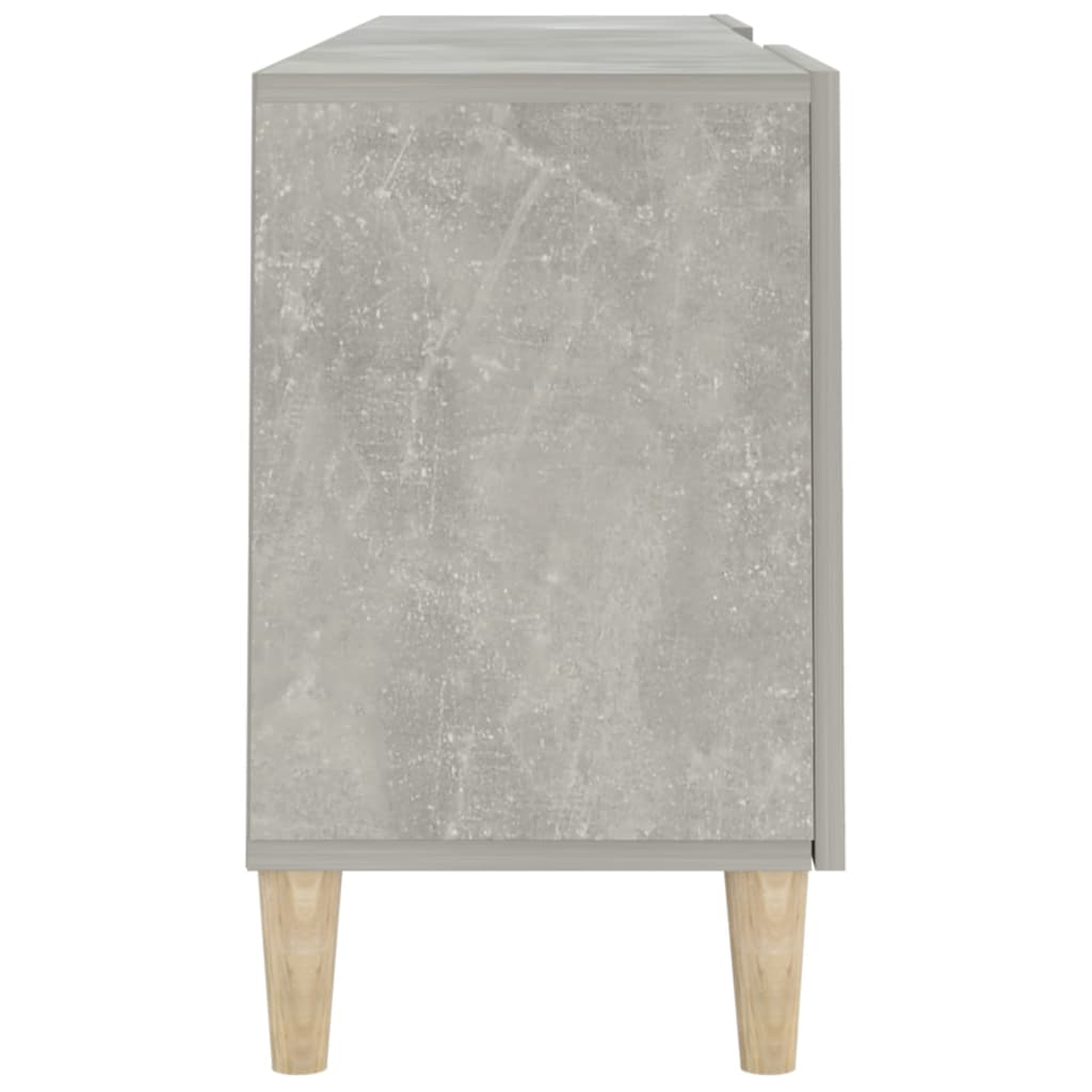 Tv-meubel 150x30x50 cm bewerkt hout betongrijs is nu te koop bij PeponiXL, paradijselijk wonen!