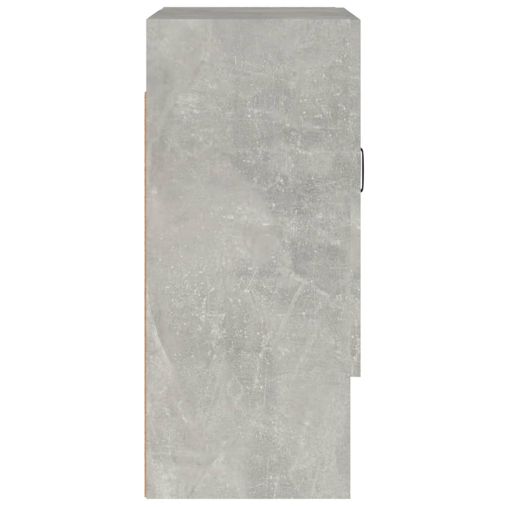Wandkast 60x31x70 cm bewerkt hout betongrijs is nu te koop bij PeponiXL, paradijselijk wonen!
