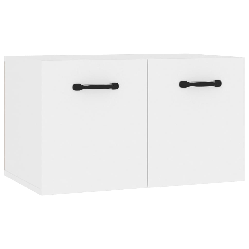 Wandkast 80x36,5x35 cm bewerkt hout hoogglans wit is nu te koop bij PeponiXL, paradijselijk wonen!