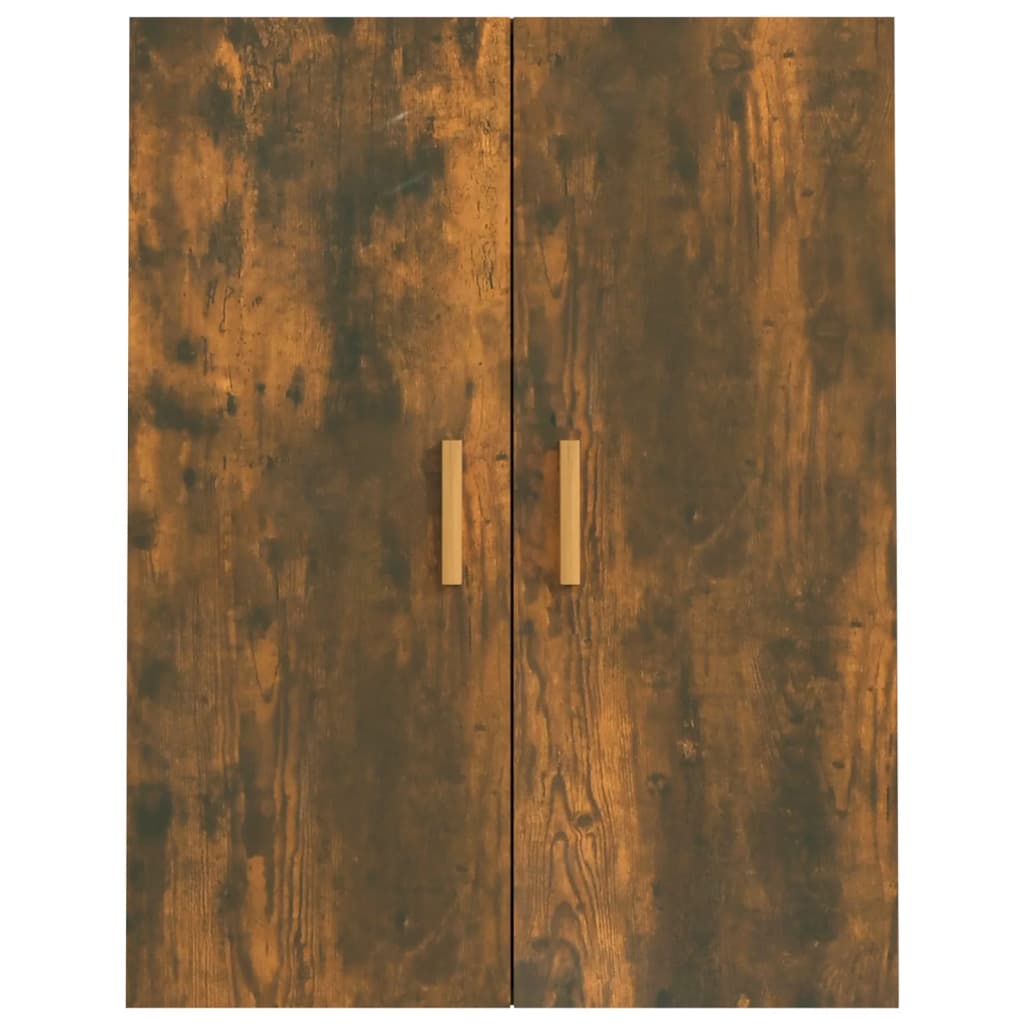 Hangkast 69,5x34x90 cm gerookt eikenkleurig is nu te koop bij PeponiXL, paradijselijk wonen!