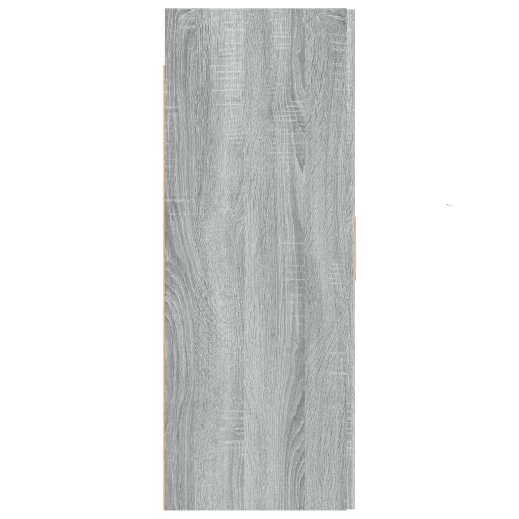 Bovenkast 69,5x34x90 cm grijs sonoma eikenkleurig is nu te koop bij PeponiXL, paradijselijk wonen!