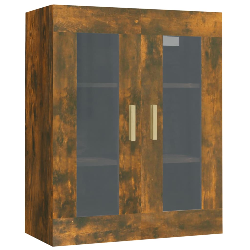 Hangkast 69,5x34x90 cm gerookt eikenkleurig is nu te koop bij PeponiXL, paradijselijk wonen!