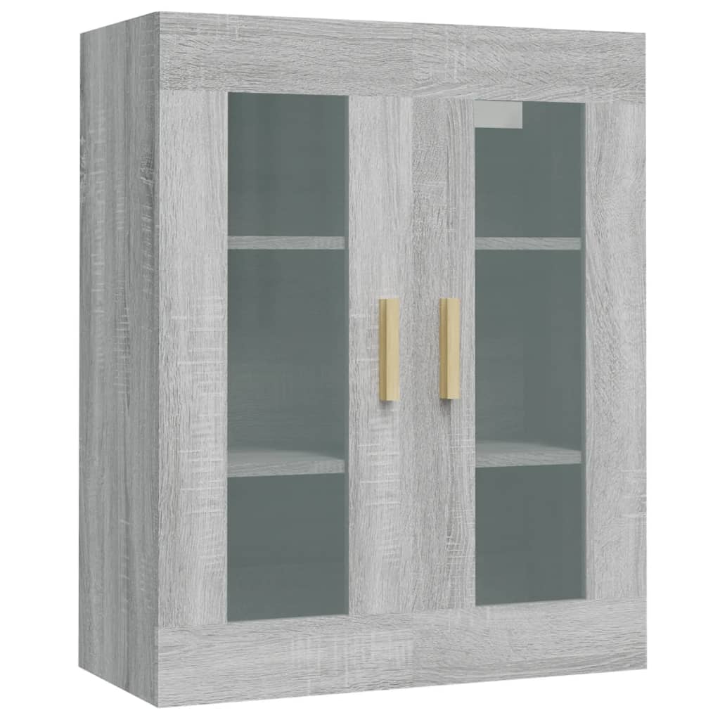 Bovenkast 69,5x34x90 cm grijs sonoma eikenkleurig is nu te koop bij PeponiXL, paradijselijk wonen!