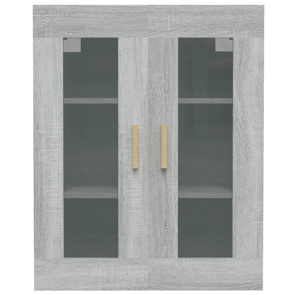 Bovenkast 69,5x34x90 cm grijs sonoma eikenkleurig is nu te koop bij PeponiXL, paradijselijk wonen!