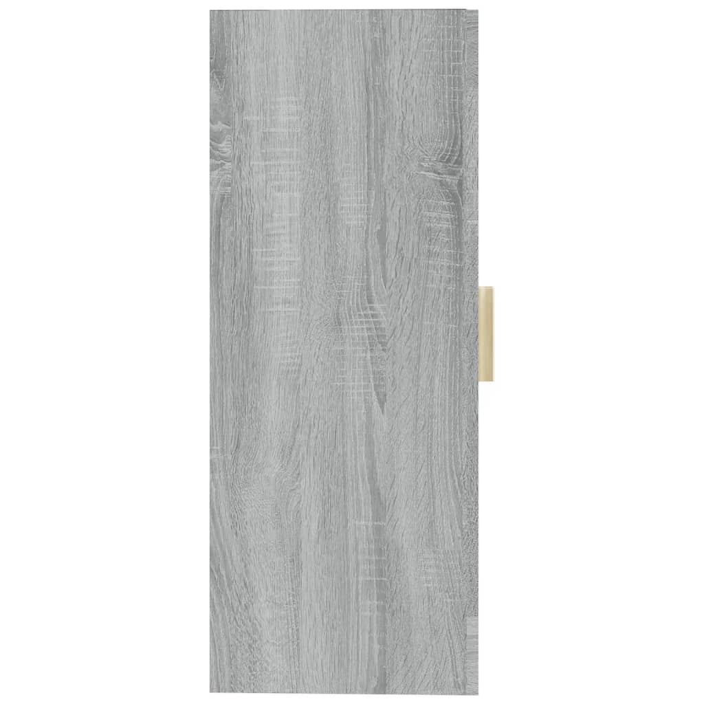 Bovenkast 69,5x34x90 cm grijs sonoma eikenkleurig is nu te koop bij PeponiXL, paradijselijk wonen!