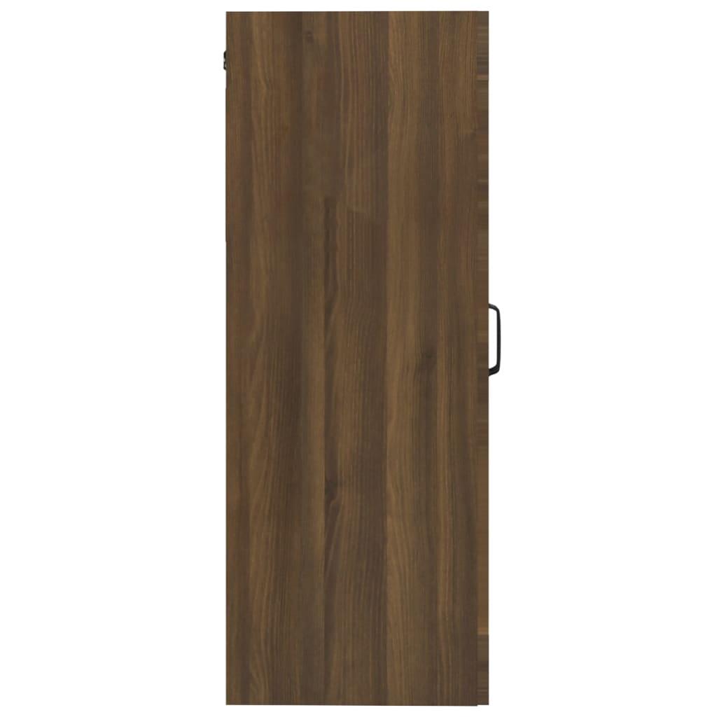Bovenkast 69,5x34x90 cm bruin eikenkleur is nu te koop bij PeponiXL, paradijselijk wonen!