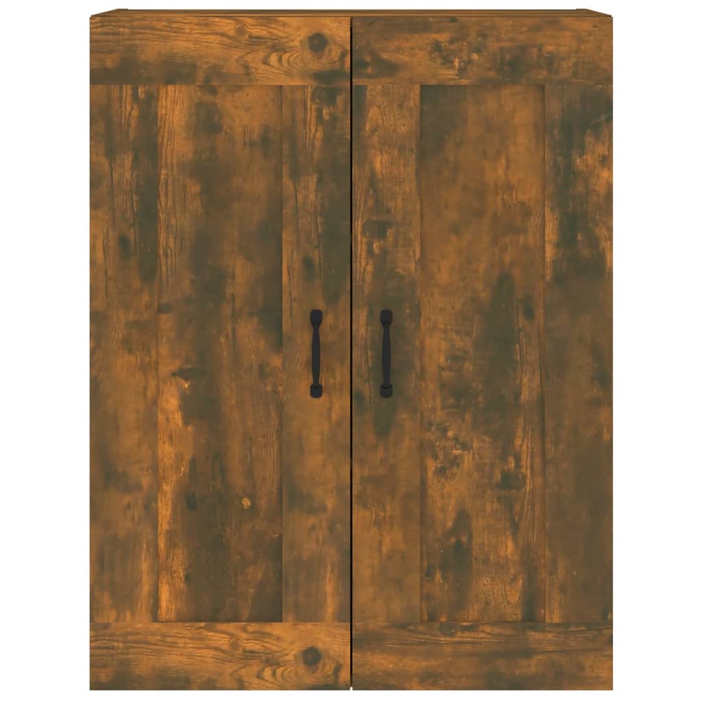 Hangkast 69,5x32,5x90 cm gerookt eikenkleurig is nu te koop bij PeponiXL, paradijselijk wonen!