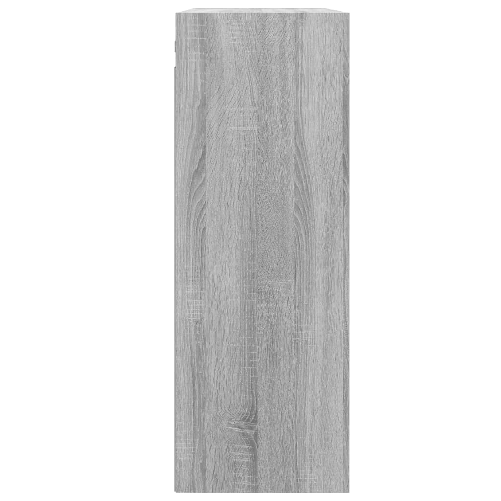 Hangkast 69,5x32,5x90 cm grijs sonoma eikenkleurig is nu te koop bij PeponiXL, paradijselijk wonen!