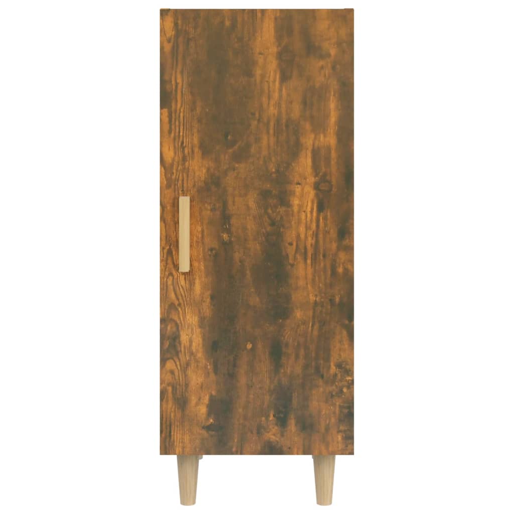 Dressoir 34,5x34x90 cm bewerkt hout gerookt eikenkleurig is nu te koop bij PeponiXL, paradijselijk wonen!
