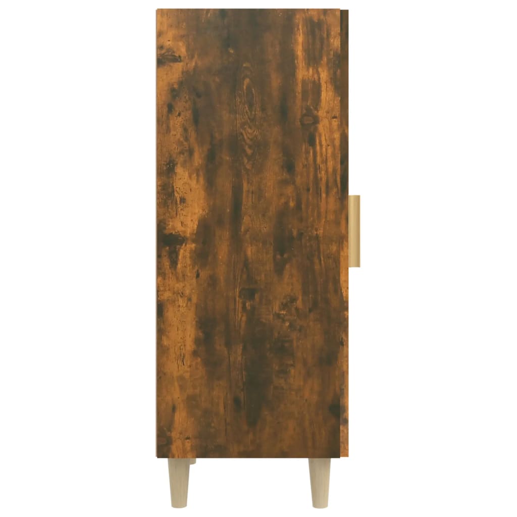Dressoir 34,5x34x90 cm bewerkt hout gerookt eikenkleurig is nu te koop bij PeponiXL, paradijselijk wonen!
