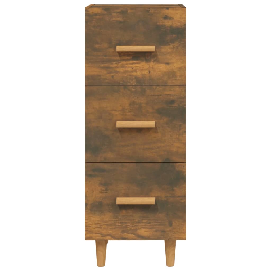 Dressoir 34,5x34x90 cm bewerkt hout gerookt eiken is nu te koop bij PeponiXL, paradijselijk wonen!