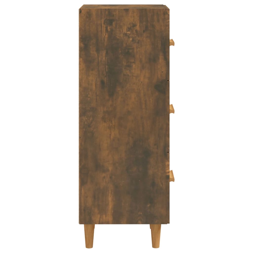 Dressoir 34,5x34x90 cm bewerkt hout gerookt eiken is nu te koop bij PeponiXL, paradijselijk wonen!