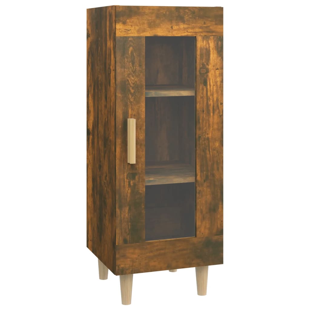 Dressoir 34,5x34x90 cm bewerkt hout gerookt eiken is nu te koop bij PeponiXL, paradijselijk wonen!