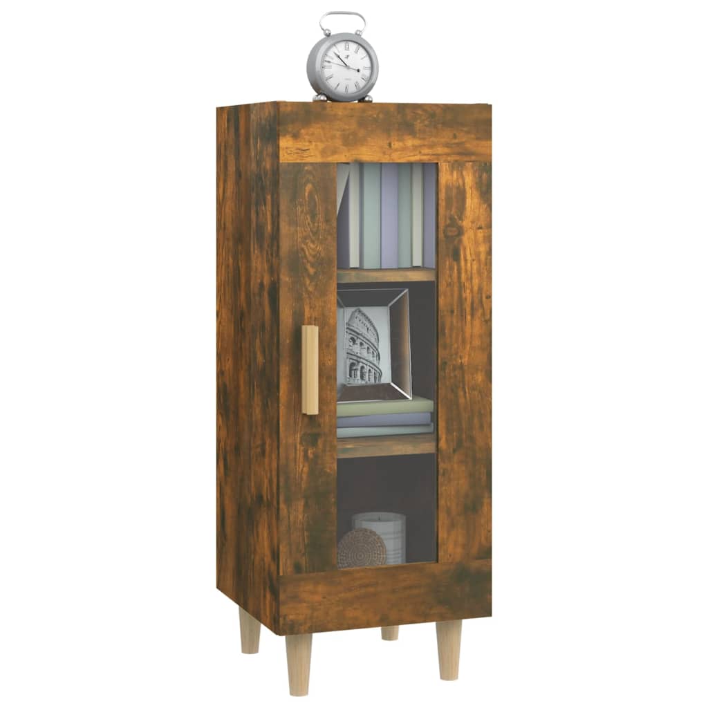 Dressoir 34,5x34x90 cm bewerkt hout gerookt eiken is nu te koop bij PeponiXL, paradijselijk wonen!
