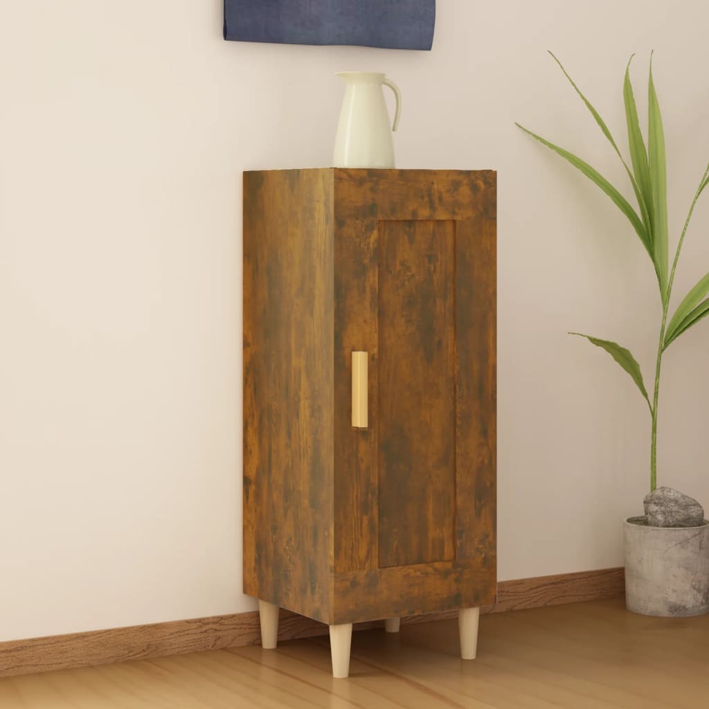 Dressoir 34,5x34x90 cm bewerkt hout gerookt eiken is nu te koop bij PeponiXL, paradijselijk wonen!