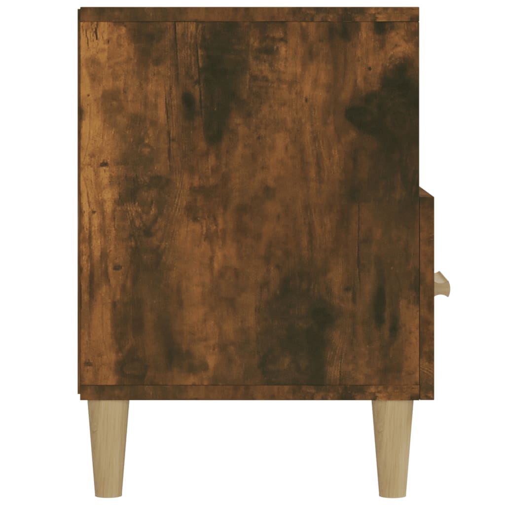 Tv-meubel 102x36x50 cm bewerkt hout gerookt eikenkleurig is nu te koop bij PeponiXL, paradijselijk wonen!