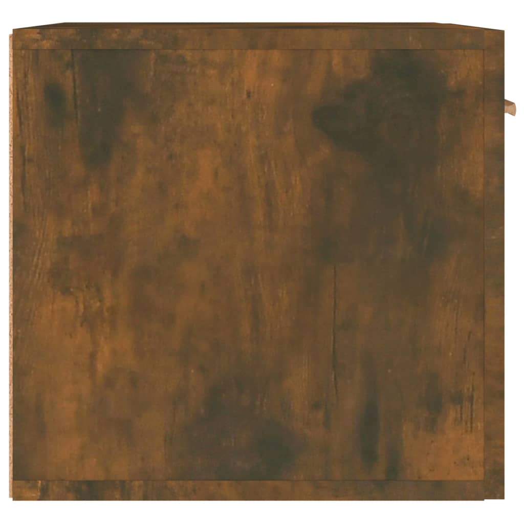 Wandkast 60x36,5x35 cm bewerkt hout gerookt eikenkleurig is nu te koop bij PeponiXL, paradijselijk wonen!
