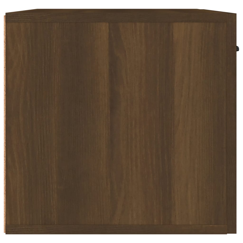 Wandkast 60x36,5x35 cm bewerkt hout bruin eikenkleur is nu te koop bij PeponiXL, paradijselijk wonen!