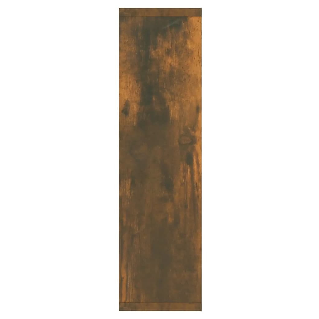 Spiegelkast met LED-verlichting 76x15x55 cm gerookt eikenkleur is nu te koop bij PeponiXL, paradijselijk wonen!