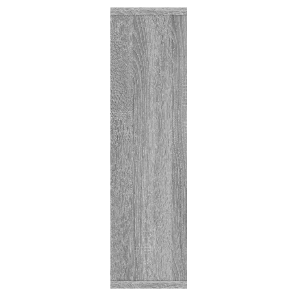 Spiegelkast met LED-verlichting 76x15x55 cm grijs sonoma eiken is nu te koop bij PeponiXL, paradijselijk wonen!