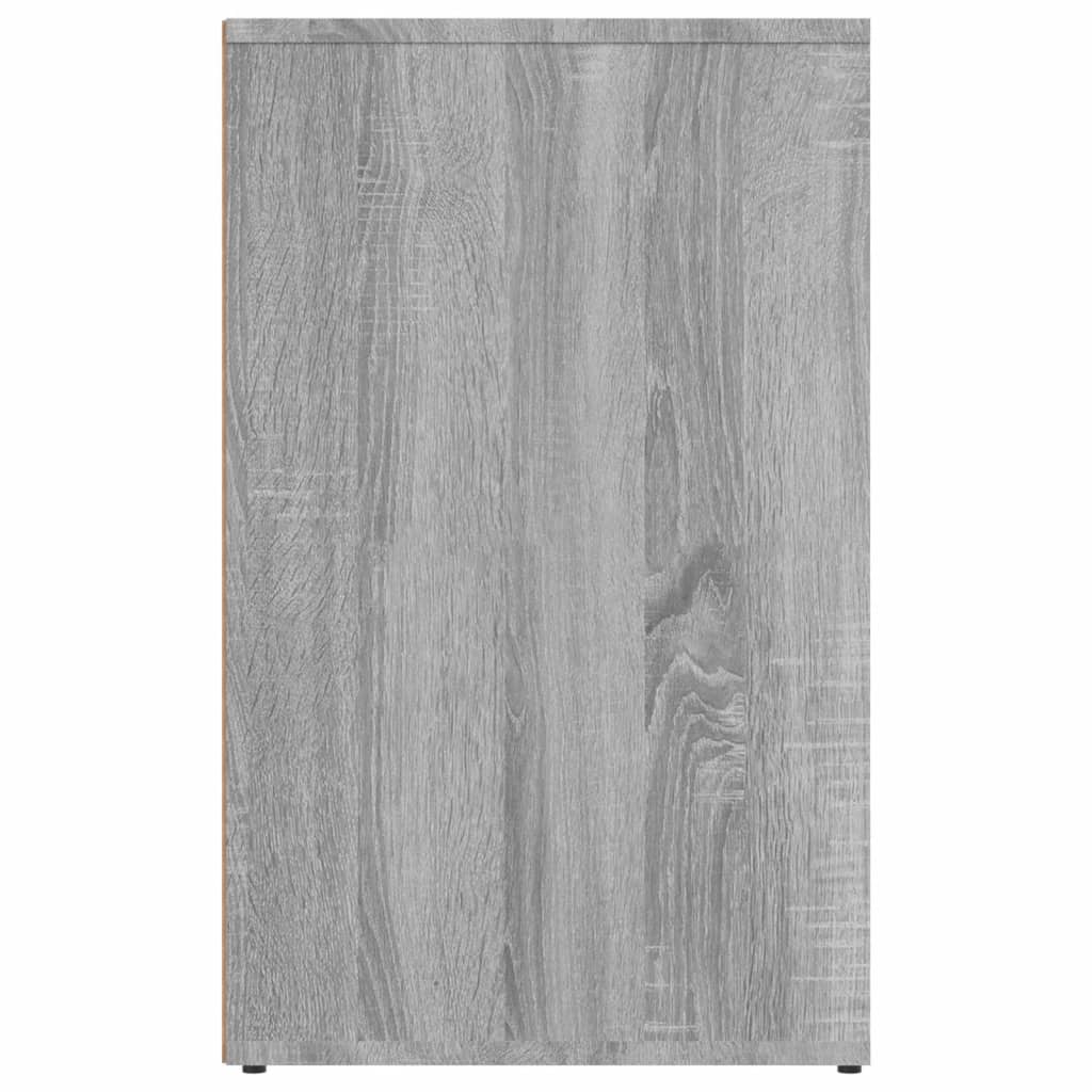 Kledingkast 80x40x65 cm bewerkt hout grijs sonoma eikenkleur is nu te koop bij PeponiXL, paradijselijk wonen!