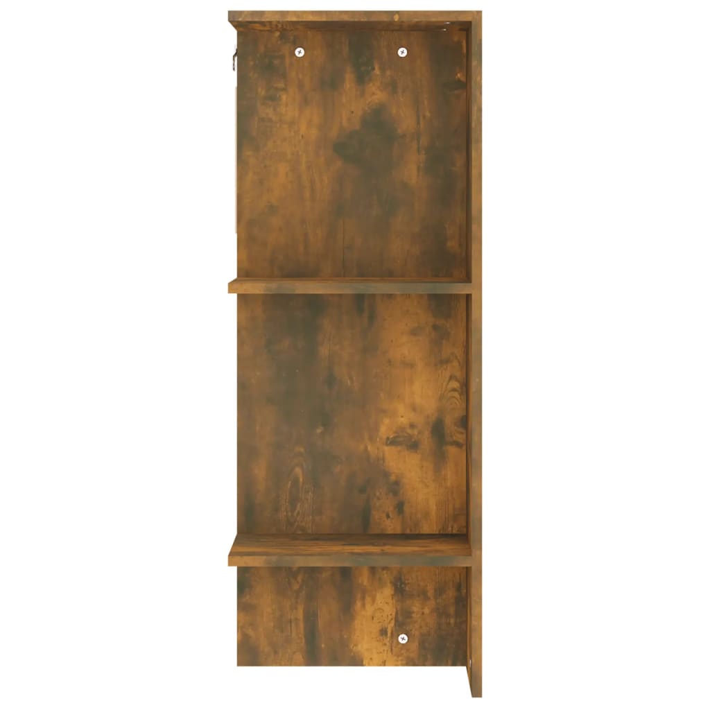 Halmeubel 97,5x37x99 cm bewerkt hout gerookt eikenkleurig is nu te koop bij PeponiXL, paradijselijk wonen!