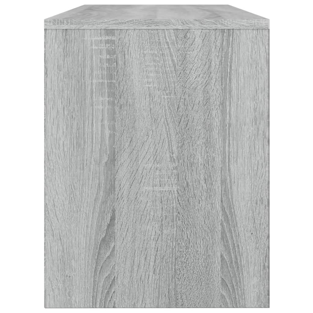 Kaptafelkruk 70x35x45 cm bewerkt hout grijs sonoma eikenkleurig is nu te koop bij PeponiXL, paradijselijk wonen!