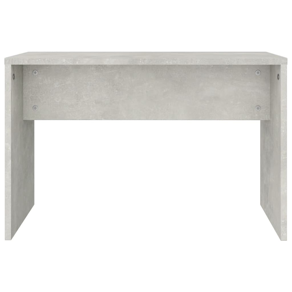 Kaptafelset 74,5x40x141 cm betongrijs is nu te koop bij PeponiXL, paradijselijk wonen!