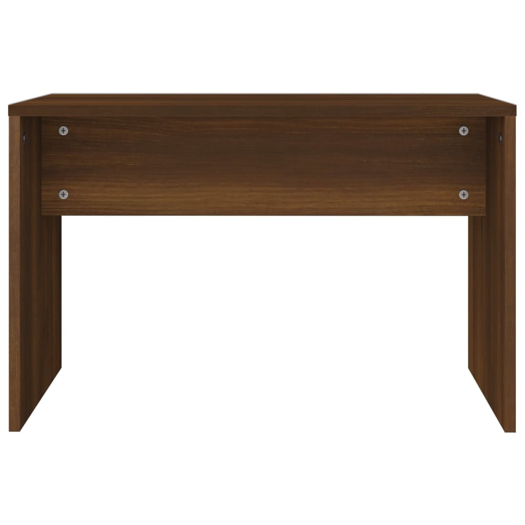 Kaptafelset 74,5x40x141 cm bruineiken is nu te koop bij PeponiXL, paradijselijk wonen!