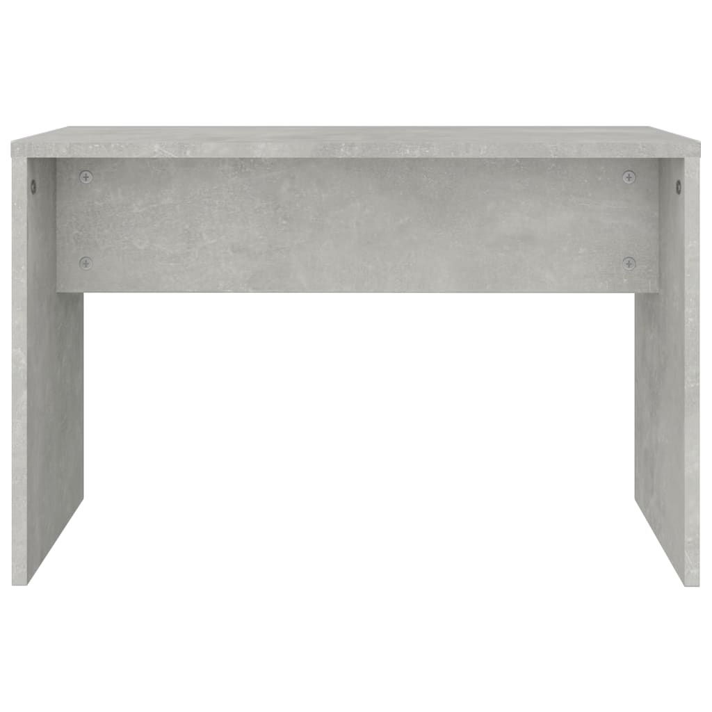 Kaptafelset 86,5x35x136 cm betongrijs is nu te koop bij PeponiXL, paradijselijk wonen!