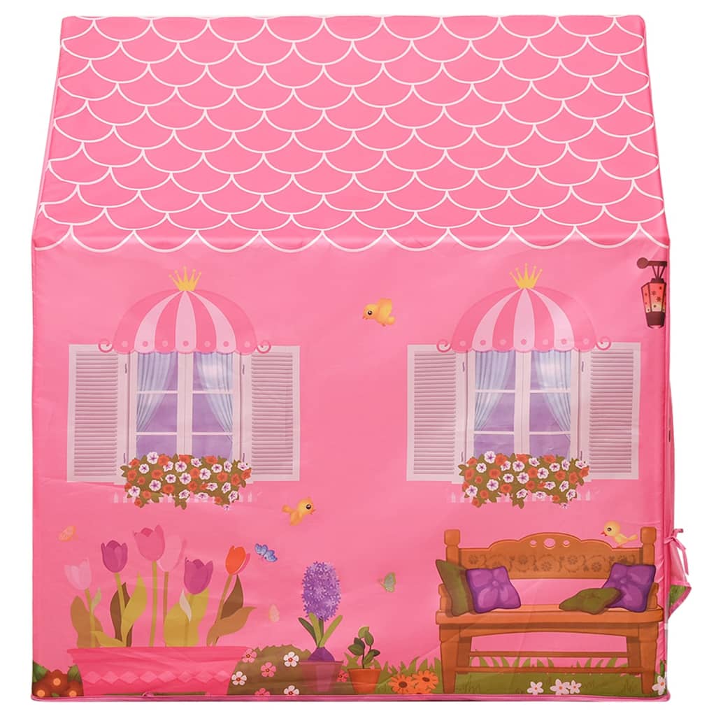 Kinderspeeltent 69x94x104 cm roze is nu te koop bij PeponiXL, paradijselijk wonen!