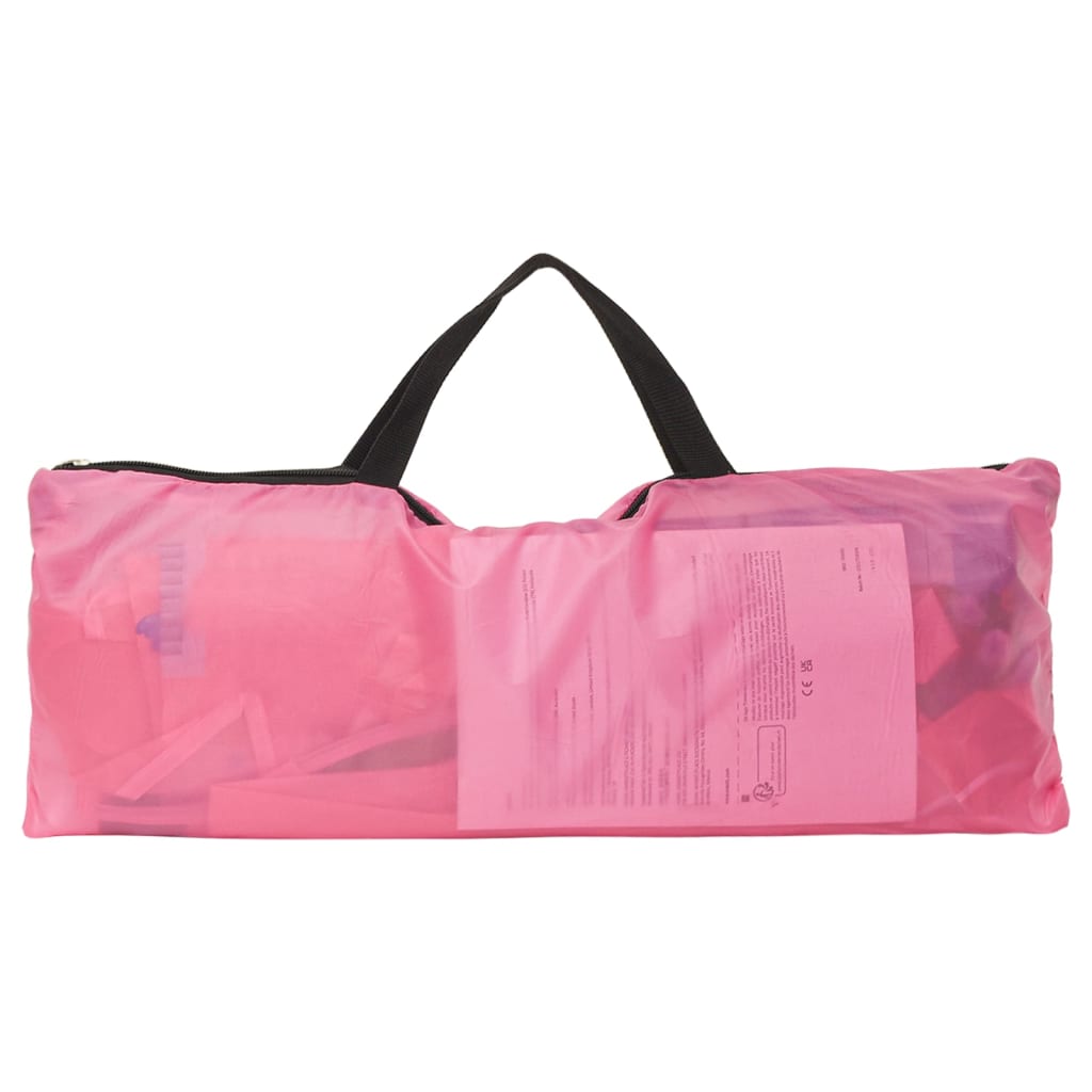 Kinderspeeltent 69x94x104 cm roze is nu te koop bij PeponiXL, paradijselijk wonen!