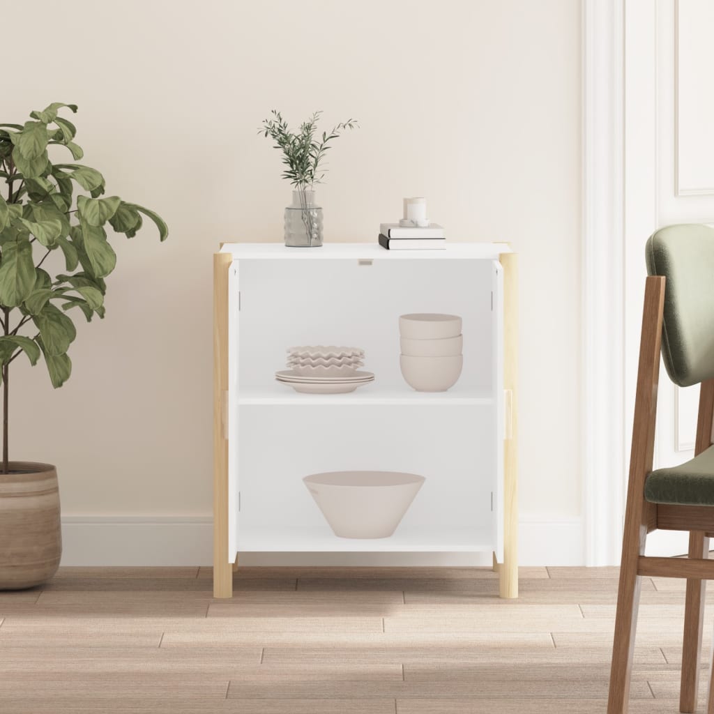 Dressoir 62x38x70 cm bewerkt hout wit is nu te koop bij PeponiXL, paradijselijk wonen!