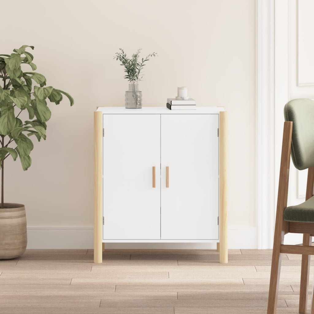 Dressoir 62x38x70 cm bewerkt hout wit is nu te koop bij PeponiXL, paradijselijk wonen!