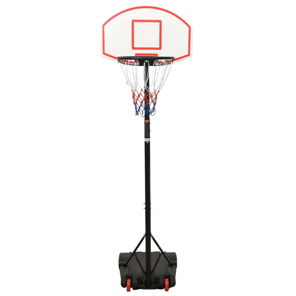 Basketbalstandaard 216-250 cm polyetheen wit is nu te koop bij PeponiXL, paradijselijk wonen!