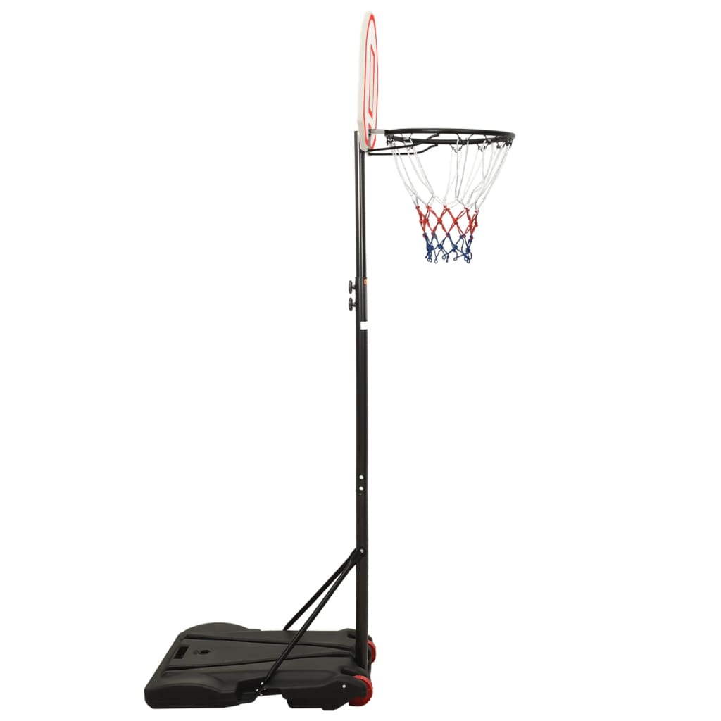 Basketbalstandaard 216-250 cm polyetheen wit is nu te koop bij PeponiXL, paradijselijk wonen!