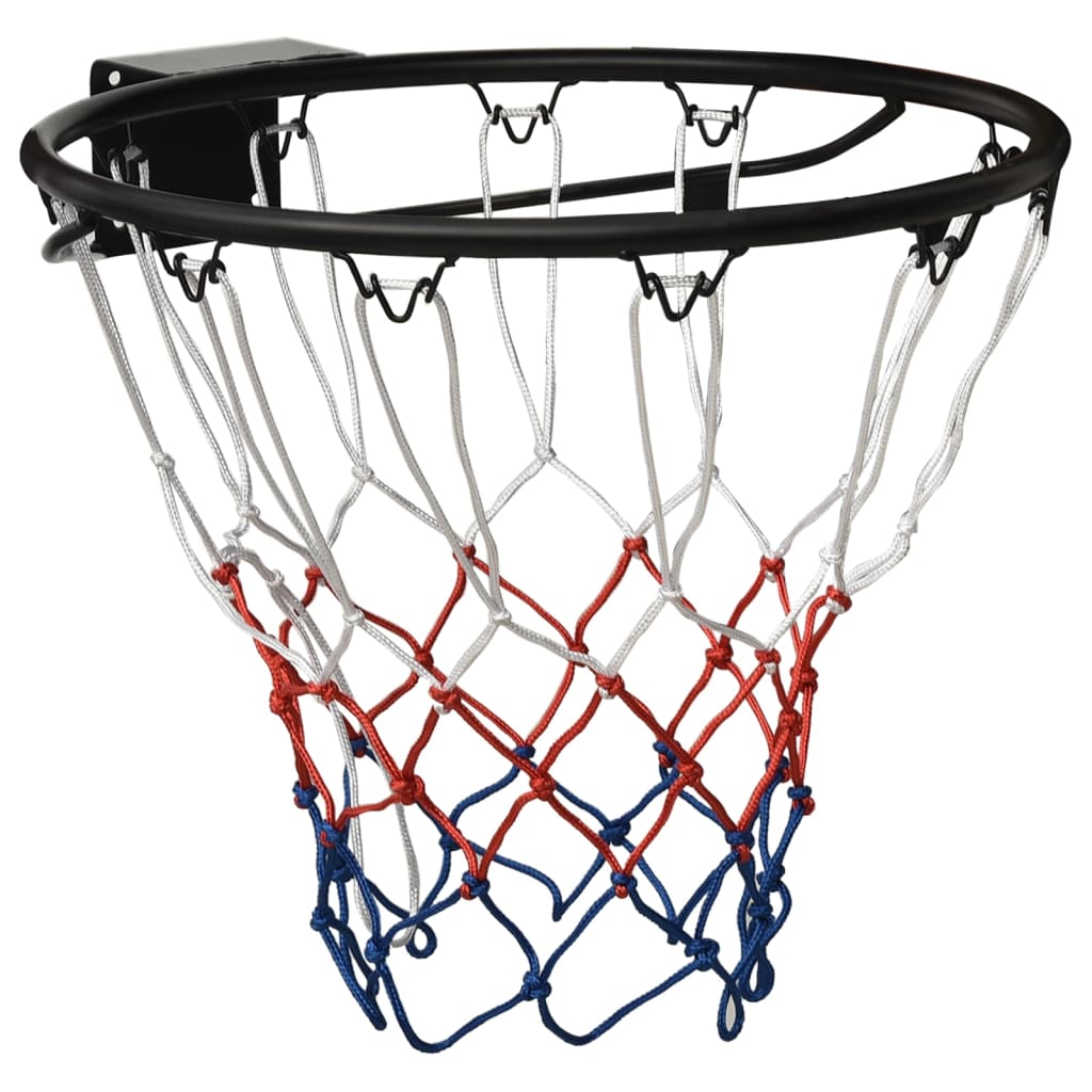 Basketbalring 45 cm staal zwart is nu te koop bij PeponiXL, paradijselijk wonen!