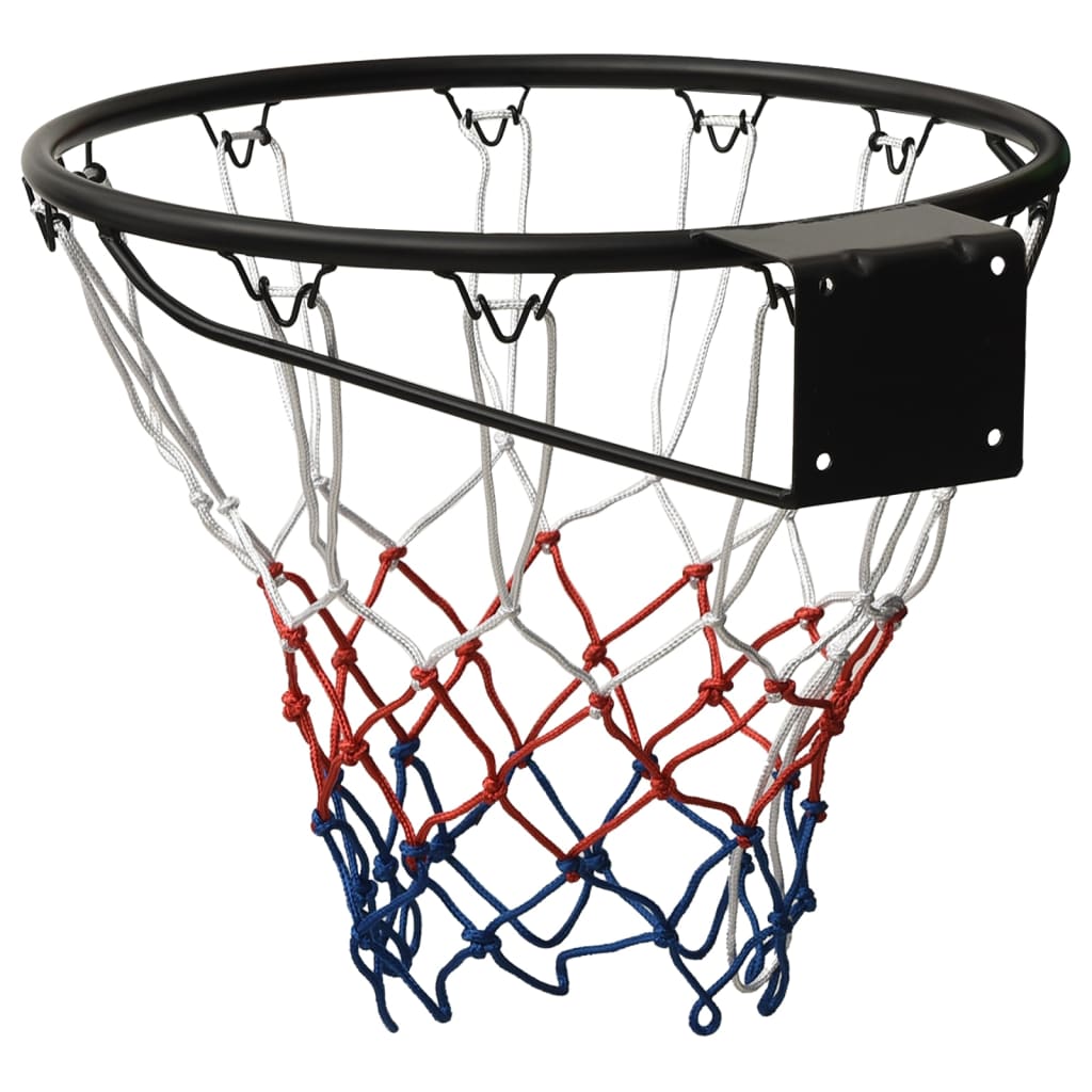 Basketbalring 45 cm staal zwart is nu te koop bij PeponiXL, paradijselijk wonen!