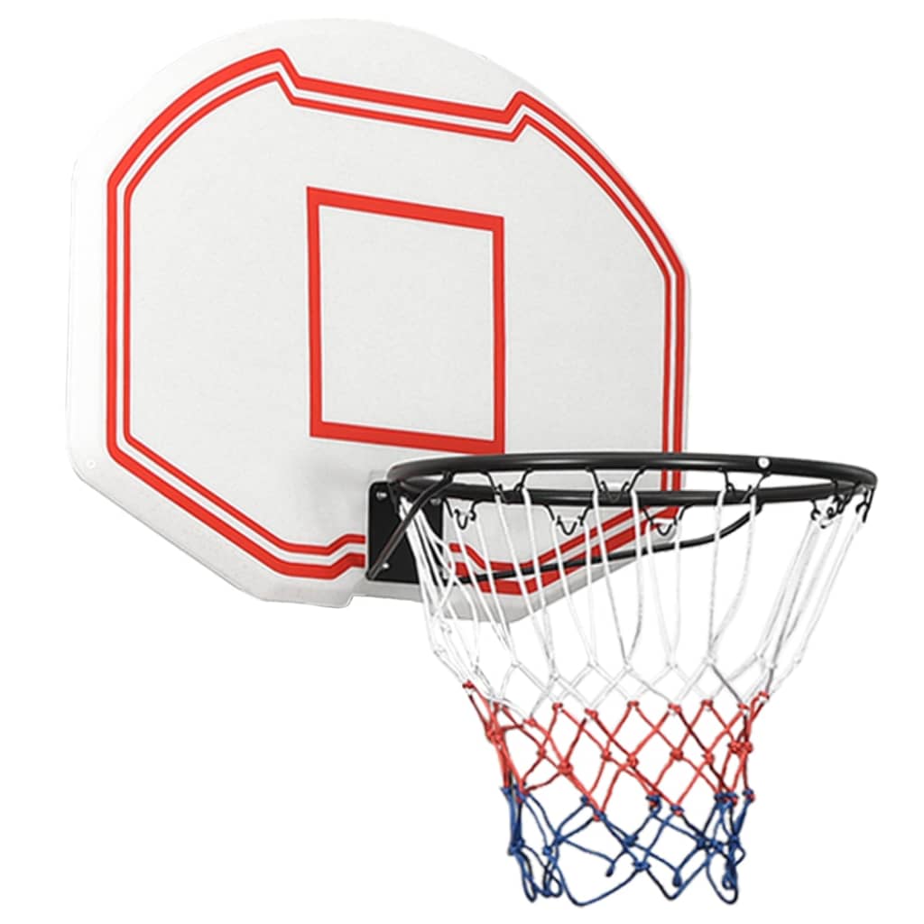 Basketbalbord 90x60x2 cm polyetheen wit is nu te koop bij PeponiXL, paradijselijk wonen!