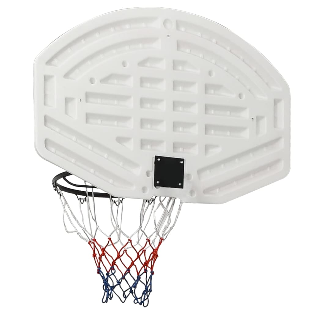 Basketbalbord 90x60x2 cm polyetheen wit is nu te koop bij PeponiXL, paradijselijk wonen!