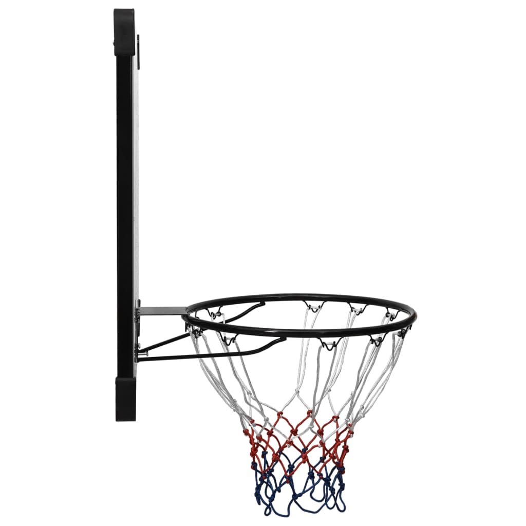 Basketbalbord 106x69x3 cm polycarbonaat transparant is nu te koop bij PeponiXL, paradijselijk wonen!