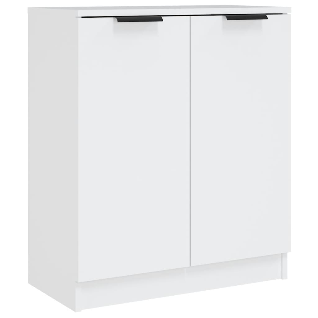 Dressoirs 2 st 60x30x70 cm bewerkt hout wit is nu te koop bij PeponiXL, paradijselijk wonen!