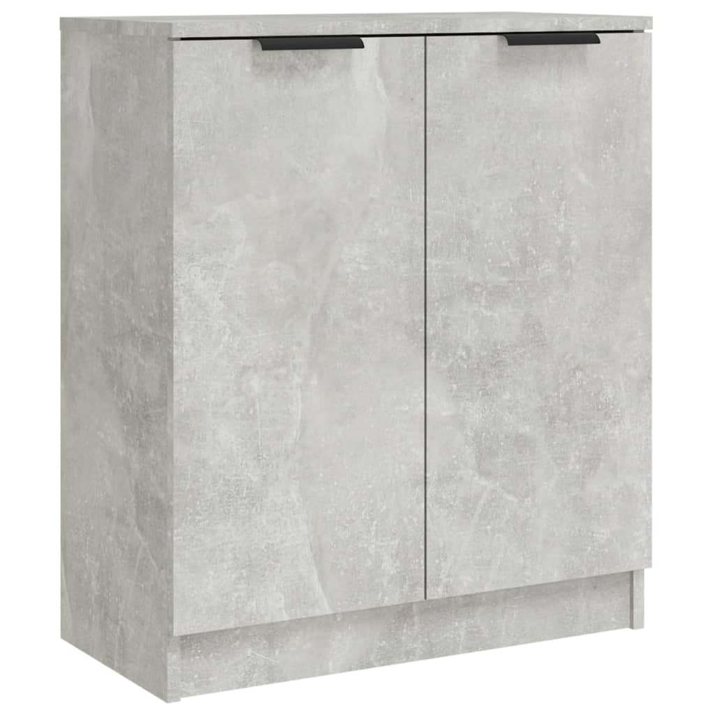 Dressoirs 2 st 60x30x70 cm bewerkt hout betongrijs is nu te koop bij PeponiXL, paradijselijk wonen!