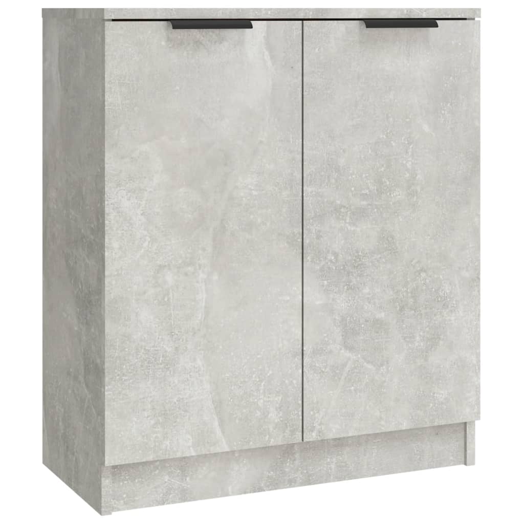 Dressoirs 3 st bewerkt hout betongrijs is nu te koop bij PeponiXL, paradijselijk wonen!