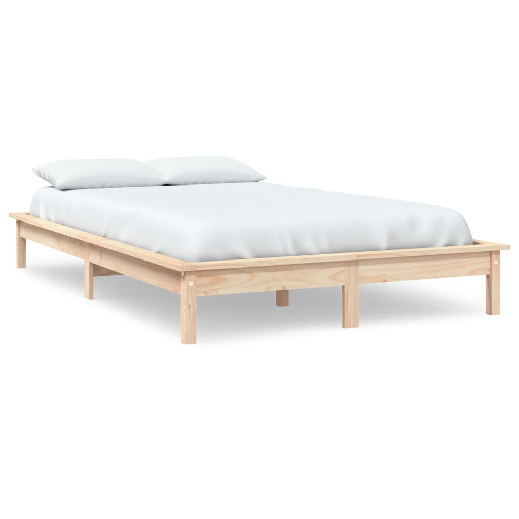 Bedframe massief grenenhout 120x200 cm is nu te koop bij PeponiXL, paradijselijk wonen!