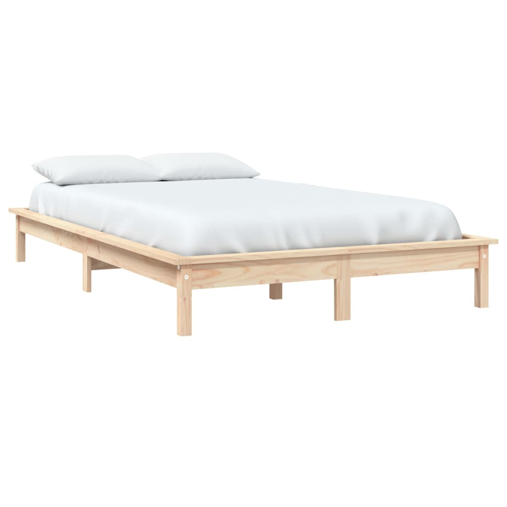 Bedframe massief grenenhout 120x200 cm is nu te koop bij PeponiXL, paradijselijk wonen!