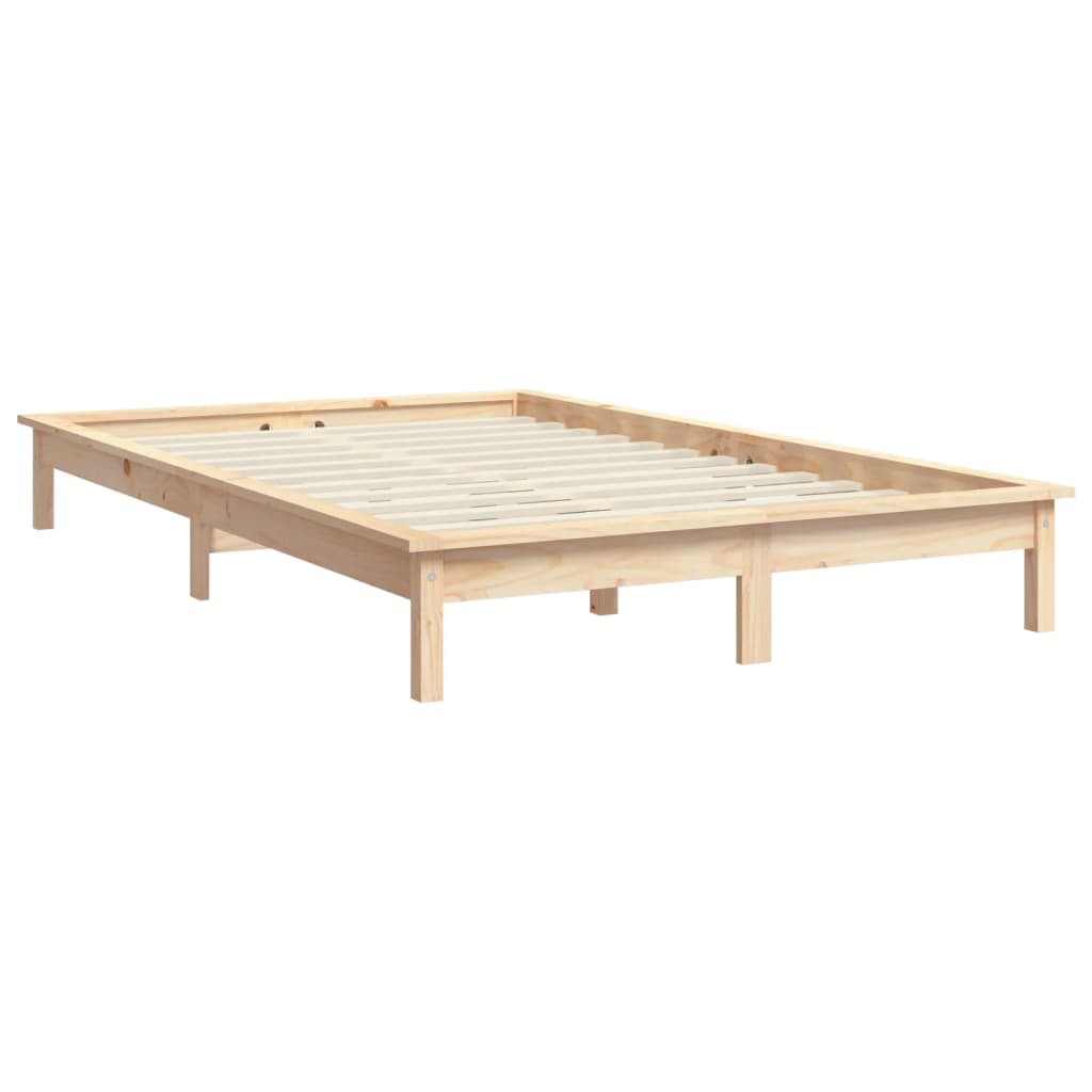 Bedframe massief grenenhout 120x200 cm is nu te koop bij PeponiXL, paradijselijk wonen!