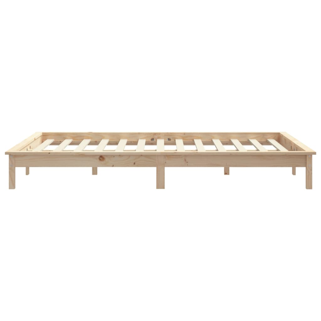 Bedframe massief grenenhout 120x200 cm is nu te koop bij PeponiXL, paradijselijk wonen!
