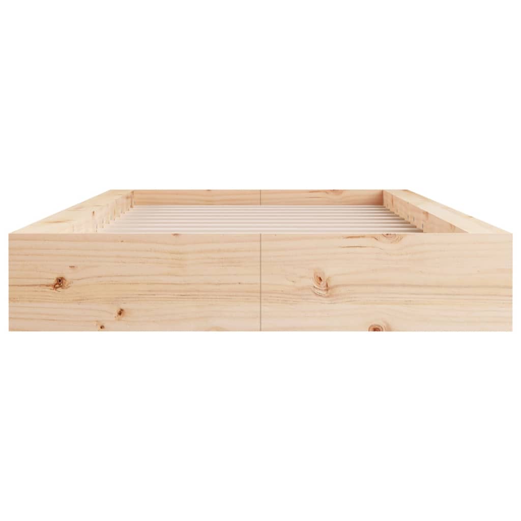 Bedframe massief hout 100x200 cm is nu te koop bij PeponiXL, paradijselijk wonen!